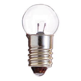 Incandescent Miniature Bulb: 0.77W;  G4.5;  ;  Clear;  5.1V;  E10 Miniature Screw Base
