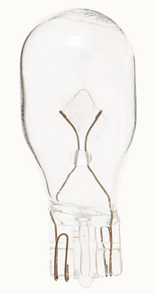 Incandescent Miniature Bulb: 7.17W;  T5;  ;  Clear;  12.8V;  W2.1x9.5d Mini Wedge Base