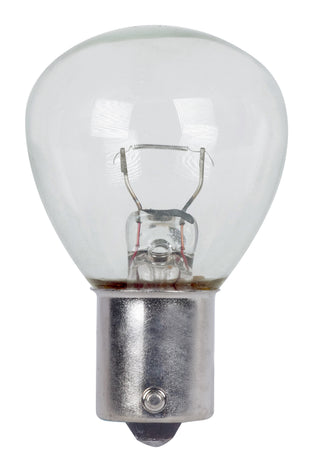 Incandescent Miniature Bulb: 24.8W;  RP11;  ;  Clear;  12V;  BA15s Bayonet Single Contact Base