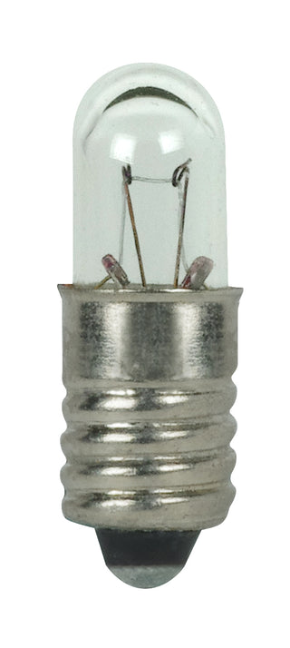 Incandescent Miniature Bulb: 1.12W;  T1.75;  ;  Clear;  28V;  E5.5 Midget Screw Base