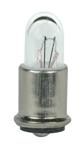 Incandescent Miniature Bulb: 1.26W;  T1.75;  ;  Clear;  6.3V;  SX6s Mini Flange Base