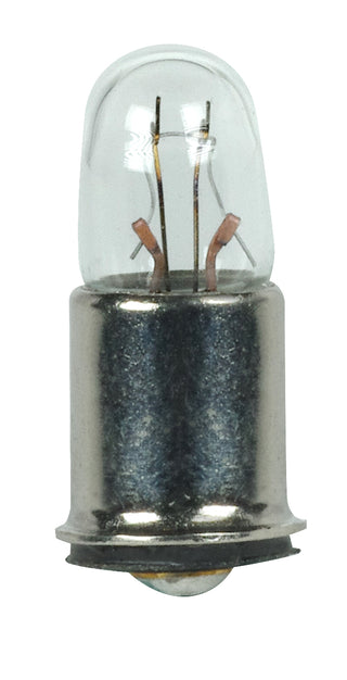 Incandescent Miniature Bulb: 1.12W;  T1.75;  ;  Clear;  14V;  SX6s Mini Flange Base