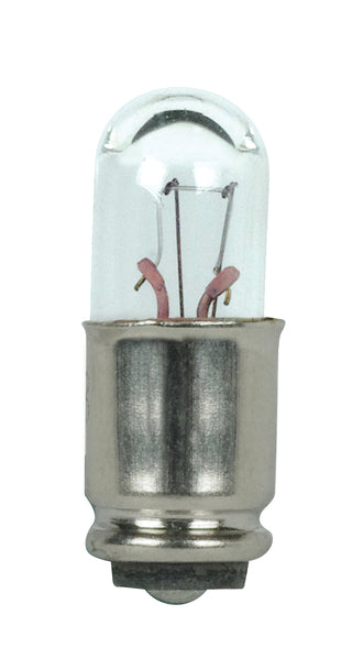 Incandescent Miniature Bulb: 1.12W;  T1.75;  ;  Clear;  14V;  S5.7s Midget Grooved Base