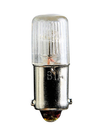 Incandescent Miniature Bulb: 0.14W;  T3.25;  ;  Clear;  105V;  BA9s Miniature Bayonet Base