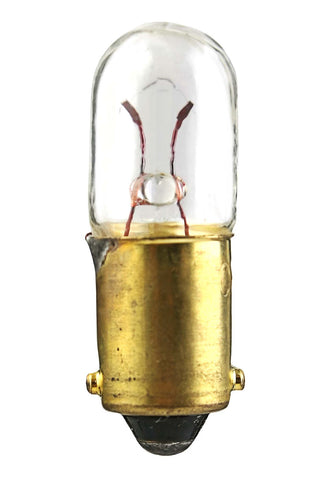 Incandescent Miniature Bulb: 1.12W;  T3.25;  ;  Clear;  28V;  BA9s Miniature Bayonet Base