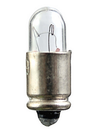 Incandescent Miniature Bulb: 1.12W;  T1.75;  ;  Clear;  28V;  S5.7s Midget Grooved Base