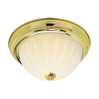 2 LIGHT 11" FLUSH MOUNT