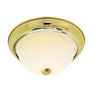 2 LIGHT 13" FLUSH MOUNT