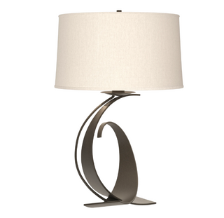Flax Shade for Fullered Impressions Table Lamp
