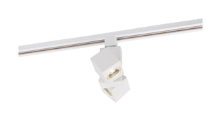 24W LED SQUARE DUAL TRACK HEAD
