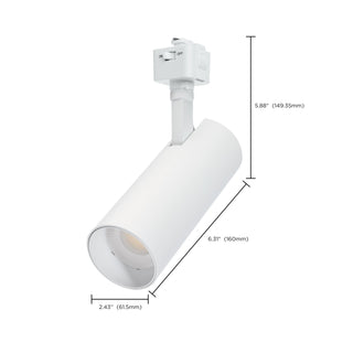 20W CCT LED TRK 36 WHT J-STYLE