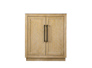 30 inch Single Bathroom Vanity in Linen Oak