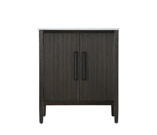 30 inch Single Bathroom Vanity in Chocolate Oak