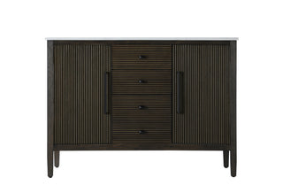 48 inch Single Bathroom Vanity in Chocolate Oak
