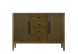 48 inch Single Bathroom Vanity in Hazel Oak