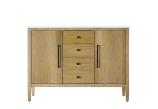 48 inch Single Bathroom Vanity in Linen Oak