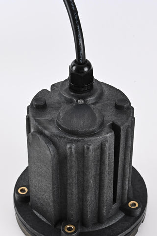 Outdoor 12V Cast Brass well light 5.25 inch Wide x 6.75 inch High in Dark Bronze
