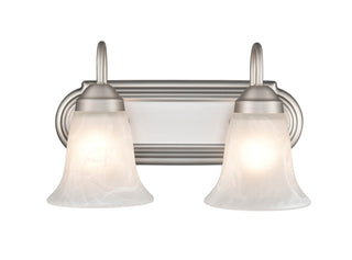 2-Light Vanity Satin Nickel