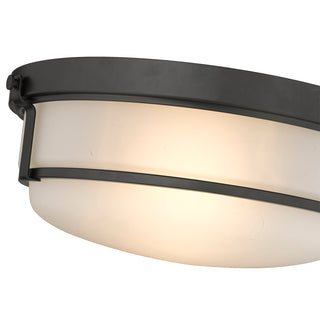 Arlson 2-Light Flushmount Ceiling Light Matte Black