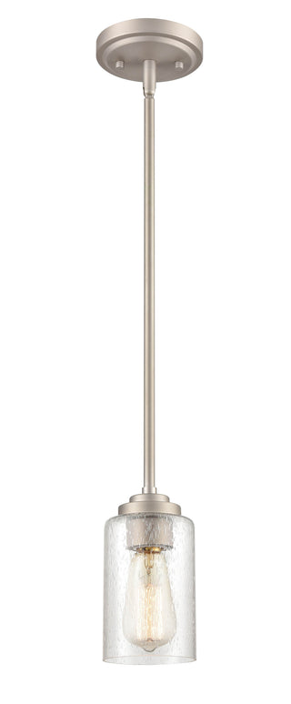 Moven 1-Light Mini-Pendant - Satin Nickel