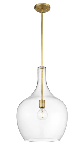 Lamara 1-Light Pendant Light Vintage Brass