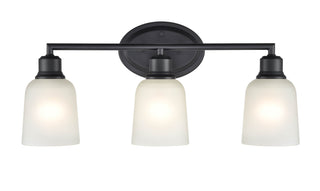 Amberle 3-Light Vanity Matte Black