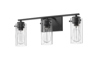 Serena 3-Light Vanity Matte Black