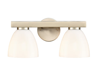 Apria 15.75" Wide 2-Light Vanity - Modern Gold