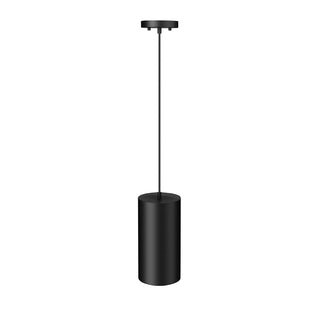 Searcy 1-Light Outdoor Hanging Pendant Powder Coated Black