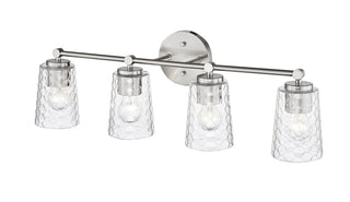 Ashli 4-Light Vanity Brushed Nickel