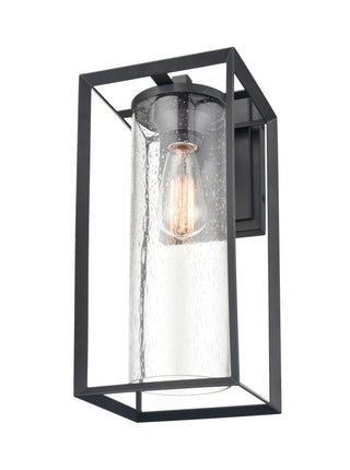 Wheatland 1-Light Outdoor Wall Sconce Powder Coated Black