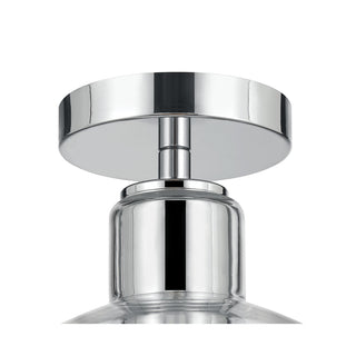 Knightsdale 10" Wide 1-Light Semi-Flush Mount