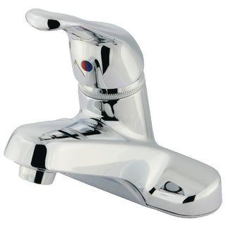 Wyndham 4 Inch Centerset Bathroom Faucet in Polished Chrome