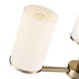 Verlana 19" 3-Light Chandelier - Modern Gold