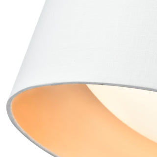Rosata 12.5" Wide LED Flushmount Light - White