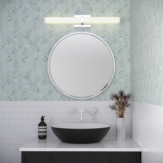 Tron 24" Bathroom Vanity LED Bath Bar - Chrome