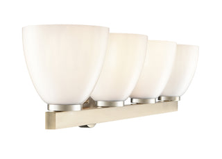 Apria 33" Wide 4-Light Vanity - Modern Gold