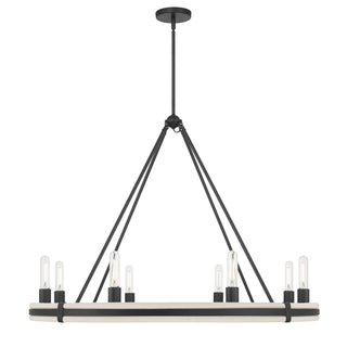 Rovessa 39" Wide 8-Light Chandelier