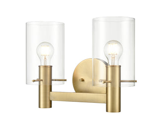 Apolla 2-Light Vanity Vintage Brass