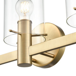 Apolla 3-Light Vanity Vintage Brass