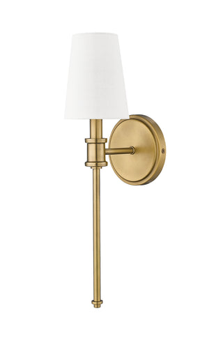 1-Light Wall Sconce Vintage Brass