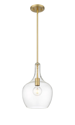 Lamara 1-Light Pendant Light Vintage Brass