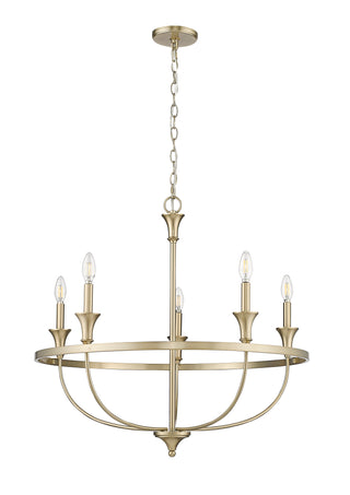 Emery 5-Light Chandelier Ceiling Light Modern Gold