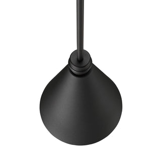Axston 1-Light Outdoor Hanging Lantern Textured Black