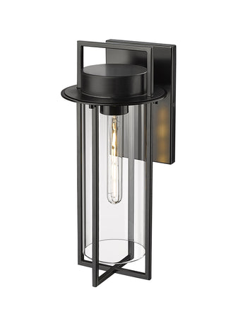 Russell 1-Light Outdoor Wall Sconce Powder Coated Black
