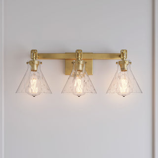Barlon 3-Light Vanity Vintage Brass