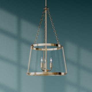 Adabella 17.75" 5-Light Pendant - Vintage Brass