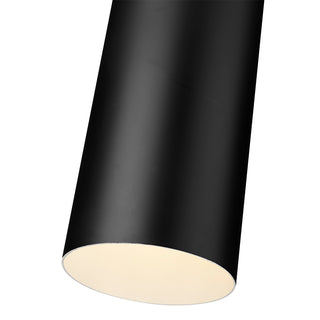 Searcy 1-Light Outdoor Hanging Pendant Powder Coated Black