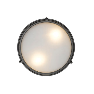 Arlson 2-Light Flushmount Ceiling Light Matte Black