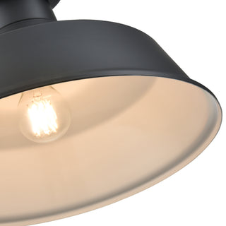 R Series 1-Light 14" Wide Semi-Flush Ceiling Fixture